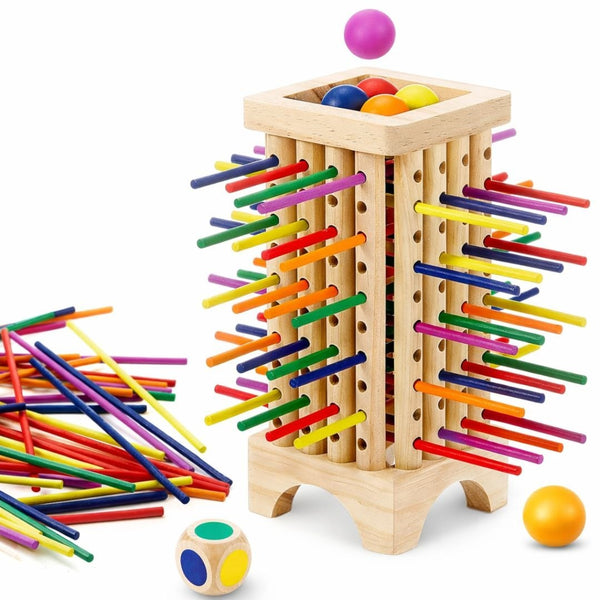 Wooden Stick Drawing Game – Educational Sketch & Pattern Toy for Kids