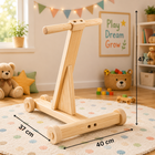 Wooden Baby Walker for Toddlers | Montessori Push Walker | Woodlet