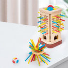 Wooden stick drawing game with colorful sticks for kids