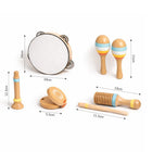 Kids musical instrument collection for sensory and rhythm development