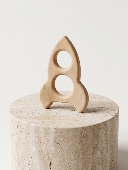 Immunity Boosting Neem Wooden Teethers for Babies – Natural Teething Toys (0-3 Years)